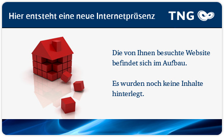 Hier entsteht eine neue Internetpr&auml;senz